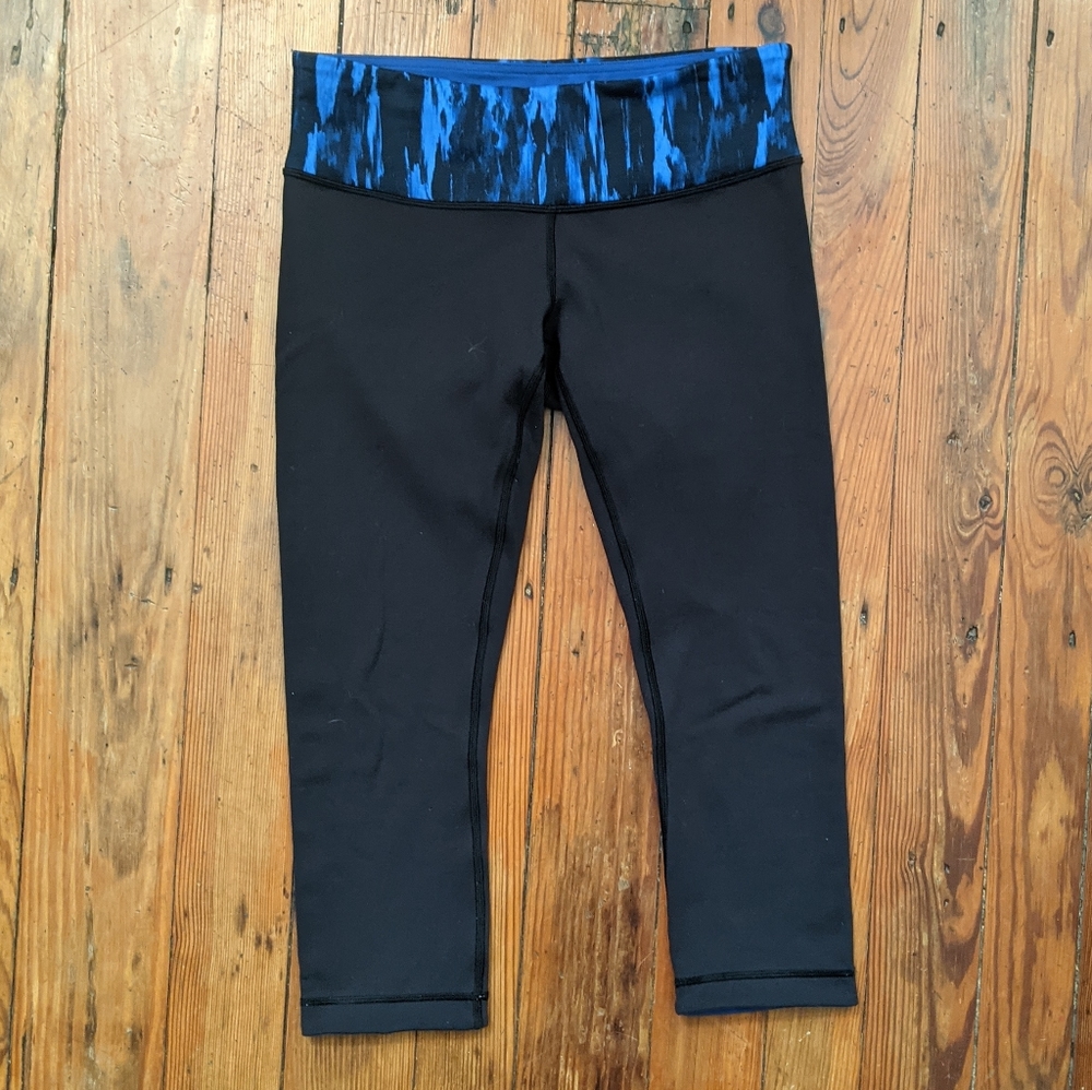 Lululemon 🍋 Wunder Under Reversible Capris